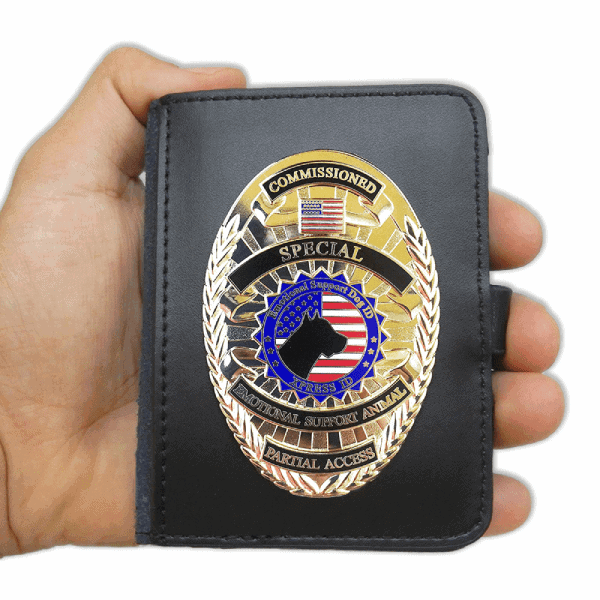 Emotional Support Animal Badge and Wallet